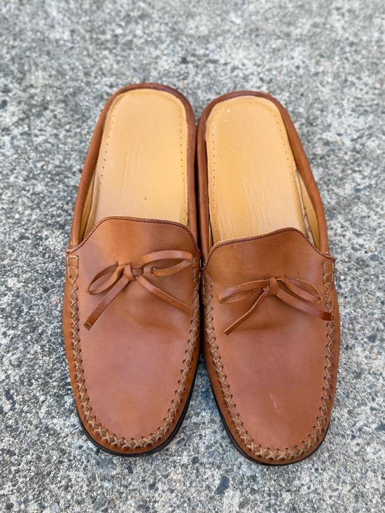 Cole Haan Shoes - Vintage Genuine Leather Cole Haan Brown Mules Clogs Women’s Size 7.5